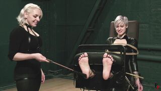 RFStudioProduction – Sayori spanks and tickles feet of bound and gagged Astrid