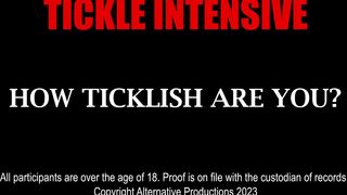 Tickle Intensive – How Ticklish Are You