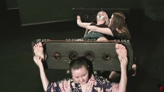 Russian Fetish – Mila and Madoka tickle fully stocked Astrid