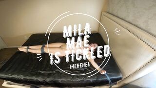 MilaMaeXO – Tickle Fetish Delight while Bound