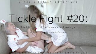 Vinces Fetish Adventure – Tickle Fight Nurse v Nurse Kody Evans and Savannah Costello